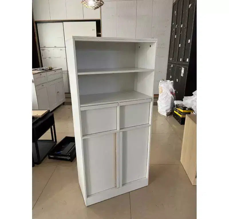 Meuble-lavabo PB avec poignées en bois