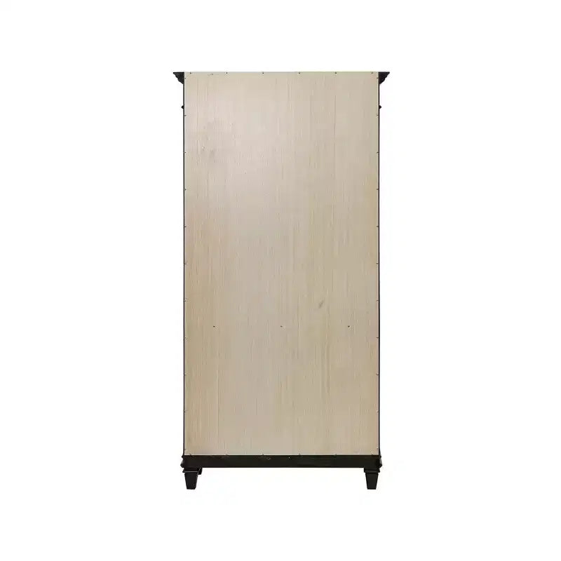 Bibliothèque ouverte Hartford 78" arche brun, 5 étagères en bois