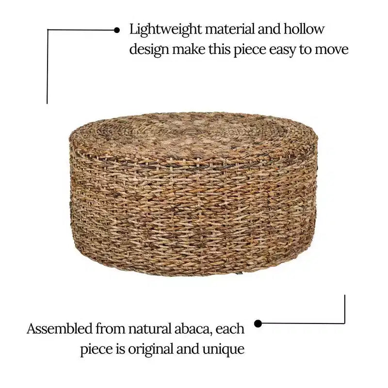 Table basse Langdon Abaca Marron