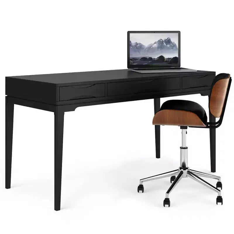 Bureau en bois massif Pearson