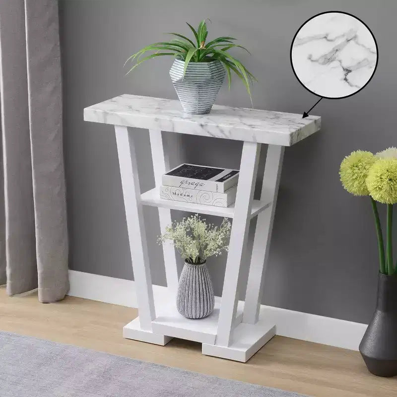 Console Newport avec étagères