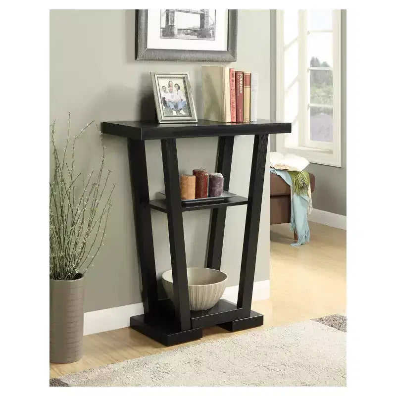 Console Newport avec étagères