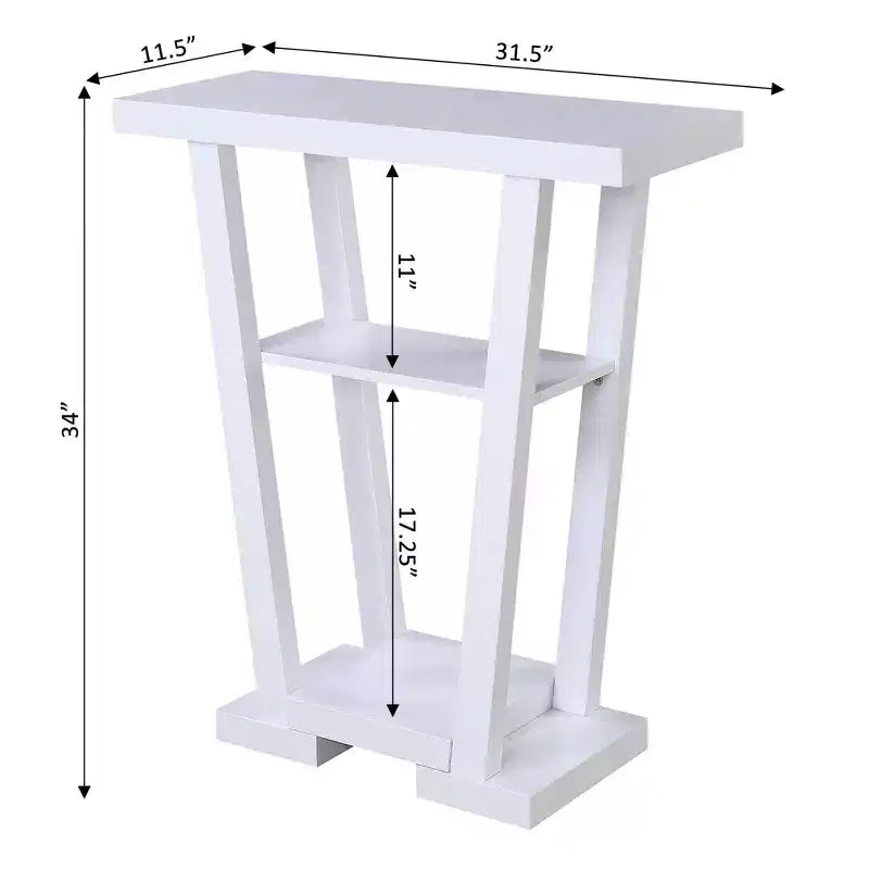 Console Newport avec étagères
