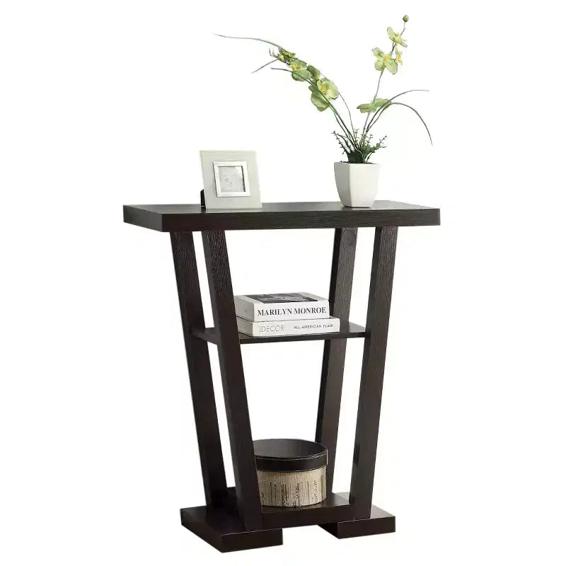 Console Newport avec étagères