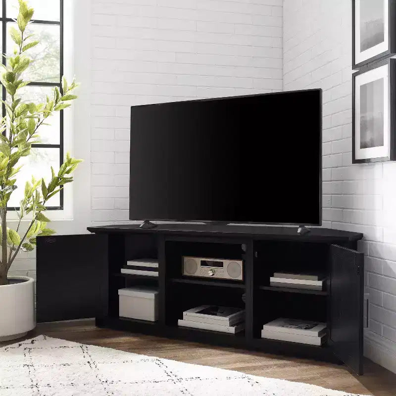Meuble TV d'angle Camden pour téléviseurs jusqu'à 60 pouces