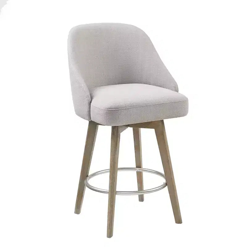 Tabouret de bar à hauteur de comptoir et assise pivotante