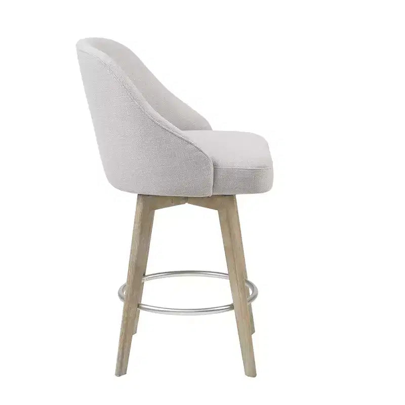 Tabouret de bar à hauteur de comptoir et assise pivotante