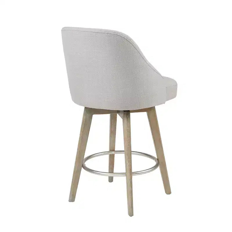 Tabouret de bar à hauteur de comptoir et assise pivotante