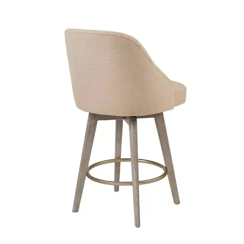 Tabouret de bar à hauteur de comptoir et assise pivotante