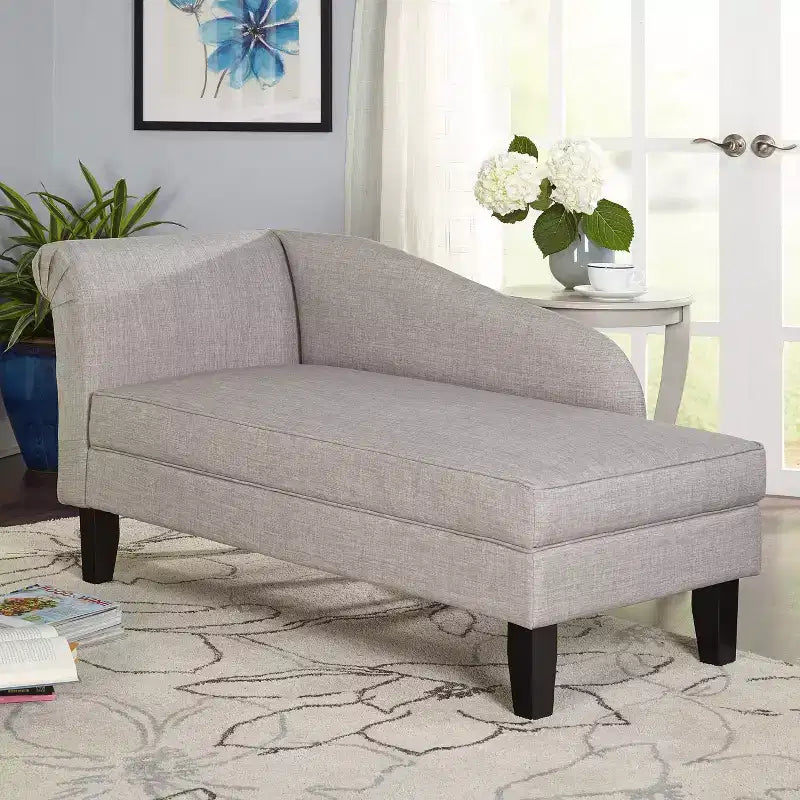 Chaise longue de rangement Leena