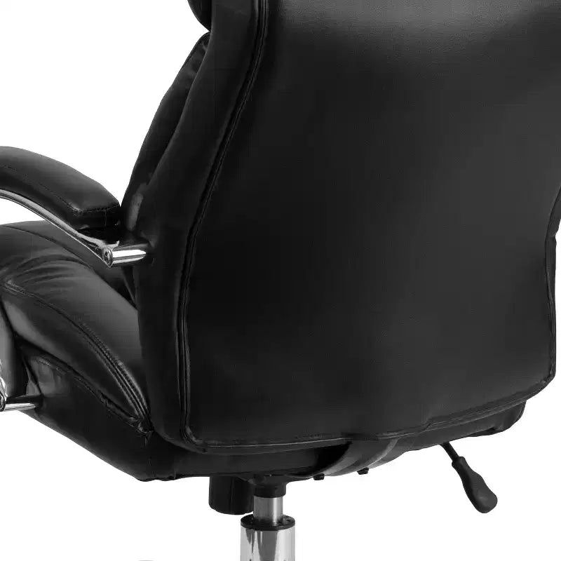 Chaise de bureau ergonomique pivotante de direction à usage intensif 24h/24, 7j/7, grande taille, capacité 227 kg, avec accoudoirs fixes, série 24/7