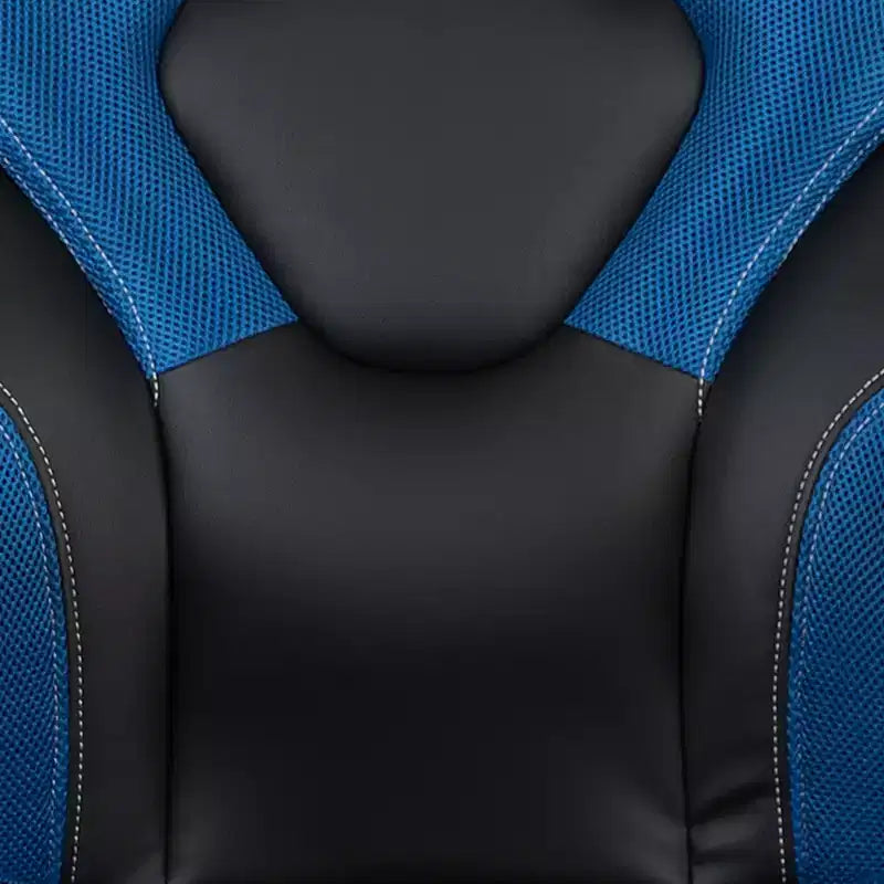 Chaise de bureau de jeu X10 Racing Fauteuil ergonomique réglable pour ordinateur PC avec accoudoirs relevables