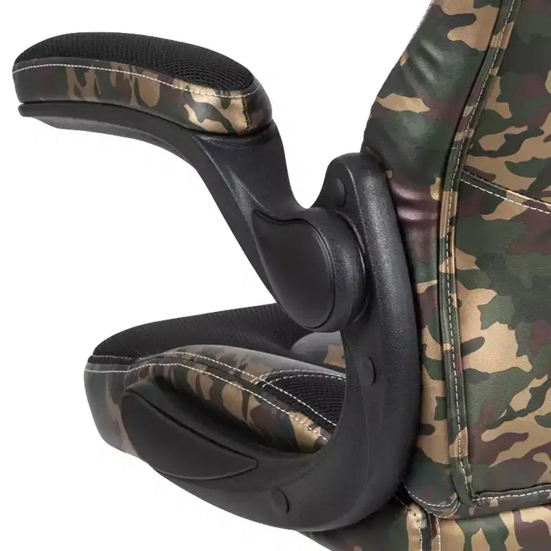 Chaise de bureau de jeu X10 Racing Fauteuil ergonomique réglable pour ordinateur PC avec accoudoirs relevables