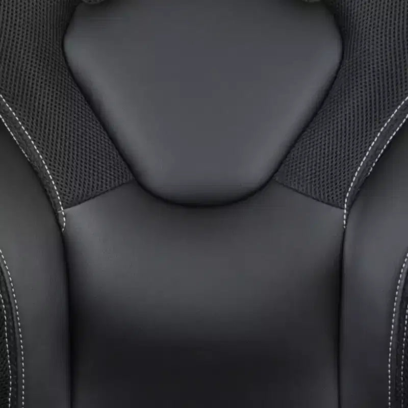 Chaise de bureau de jeu X10 Racing Fauteuil ergonomique réglable pour ordinateur PC avec accoudoirs relevables