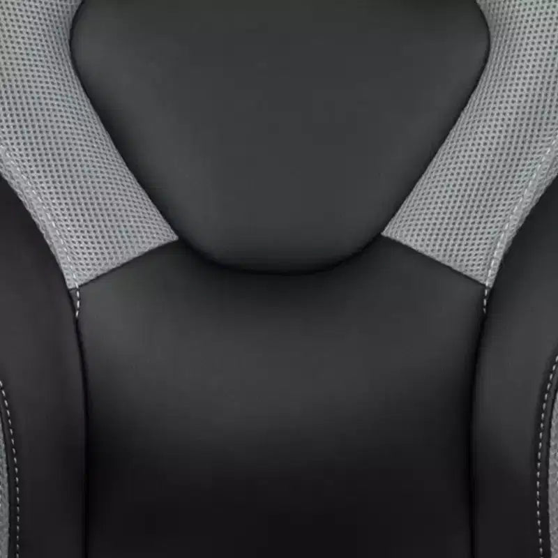 Chaise de bureau de jeu X10 Racing Fauteuil ergonomique réglable pour ordinateur PC avec accoudoirs relevables