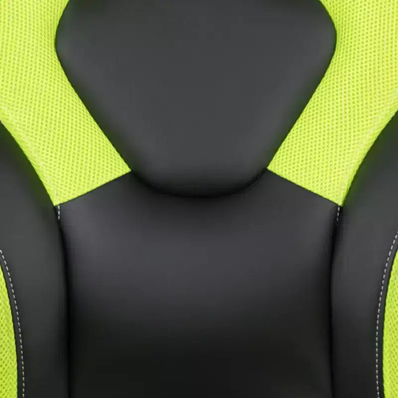 Chaise de bureau de jeu X10 Racing Fauteuil ergonomique réglable pour ordinateur PC avec accoudoirs relevables