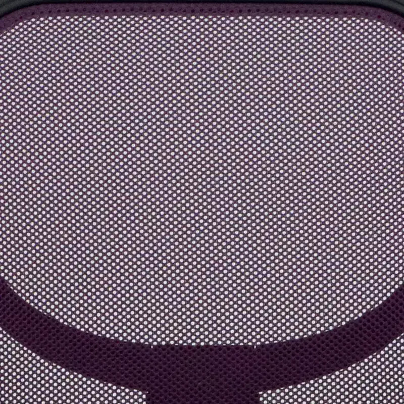 Fauteuil de bureau pivotant à dossier bas en maille avec dossier carré incurvé