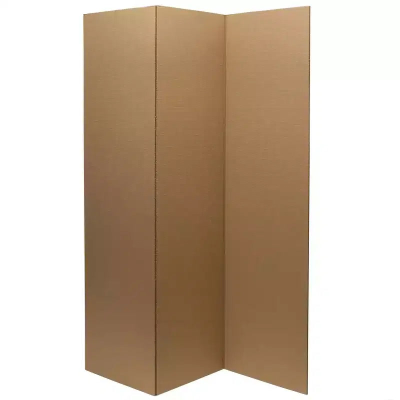 Séparateur de pièce en carton 3 panneaux de 6 pieds