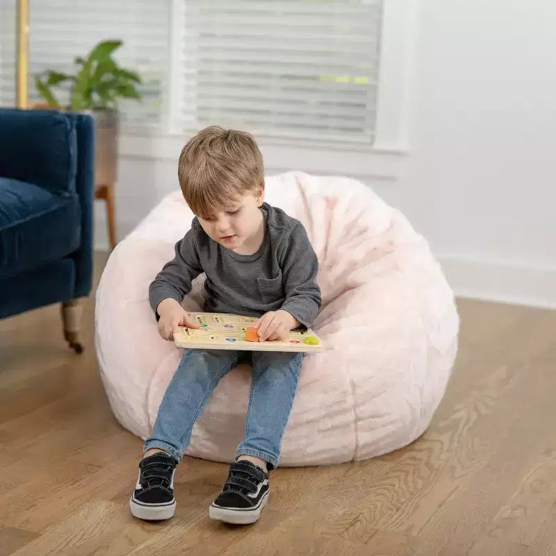 Petit pouf pour enfants et adolescents