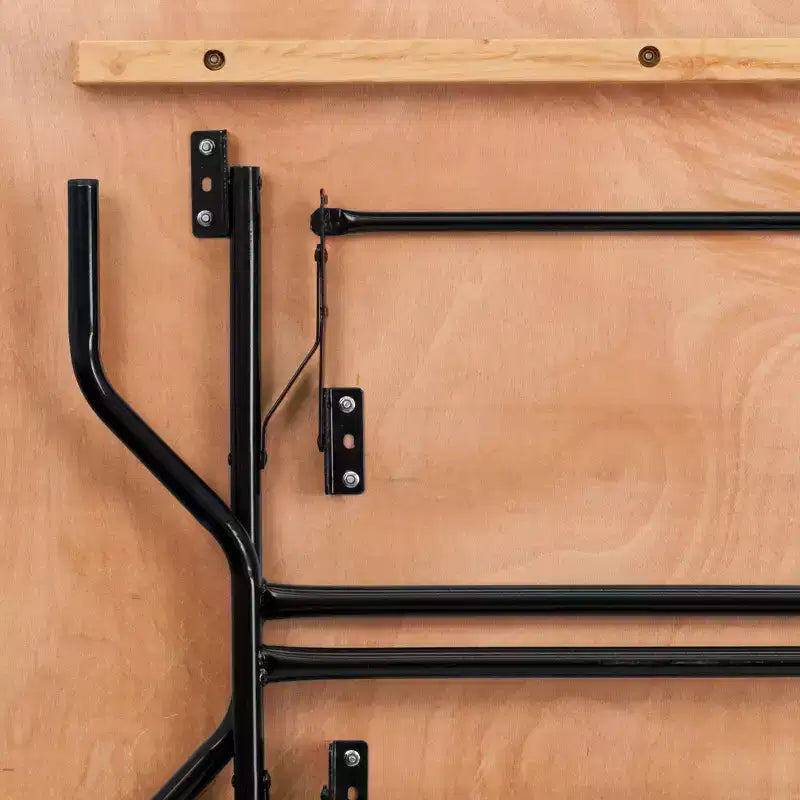 Table de réception pliante carrée en bois de 1,2 m pour événements et traiteur