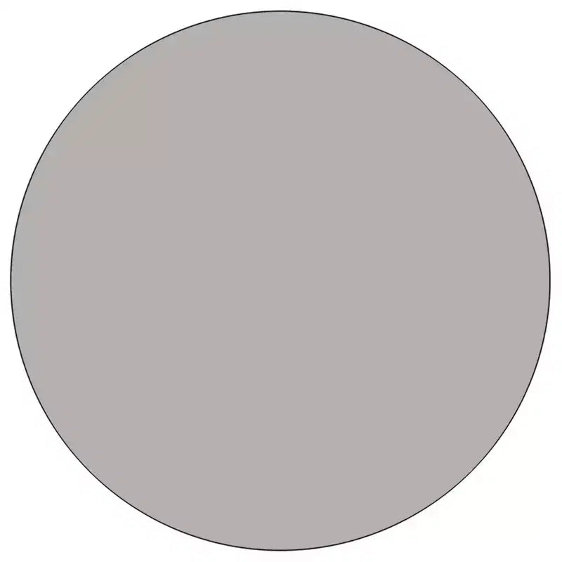 Table d'activité de maternelle 42 po ronde et stratifiée à hauteur réglable HP