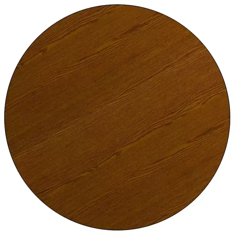 Table d'activité de maternelle 42 po ronde et stratifiée à hauteur réglable HP