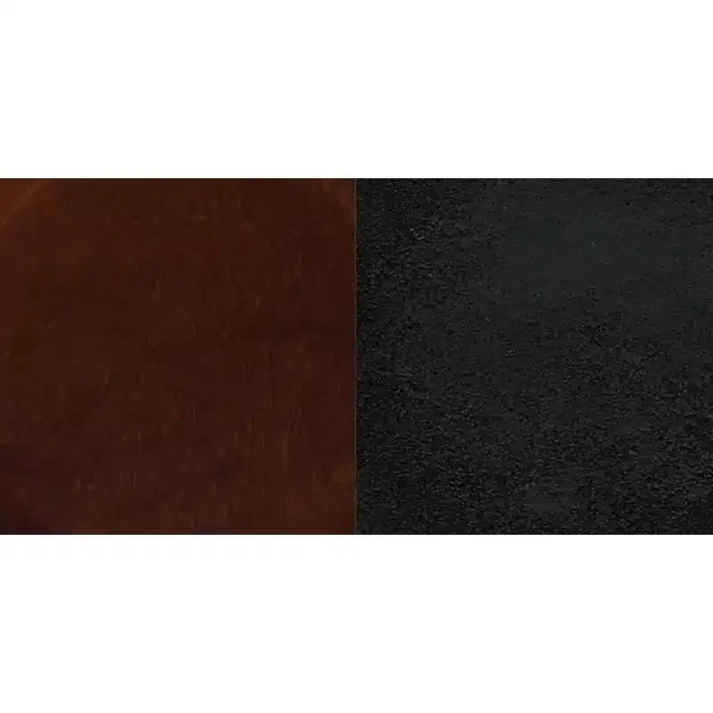 Tabouret de bar/restaurant en métal noir avec dossier vertical