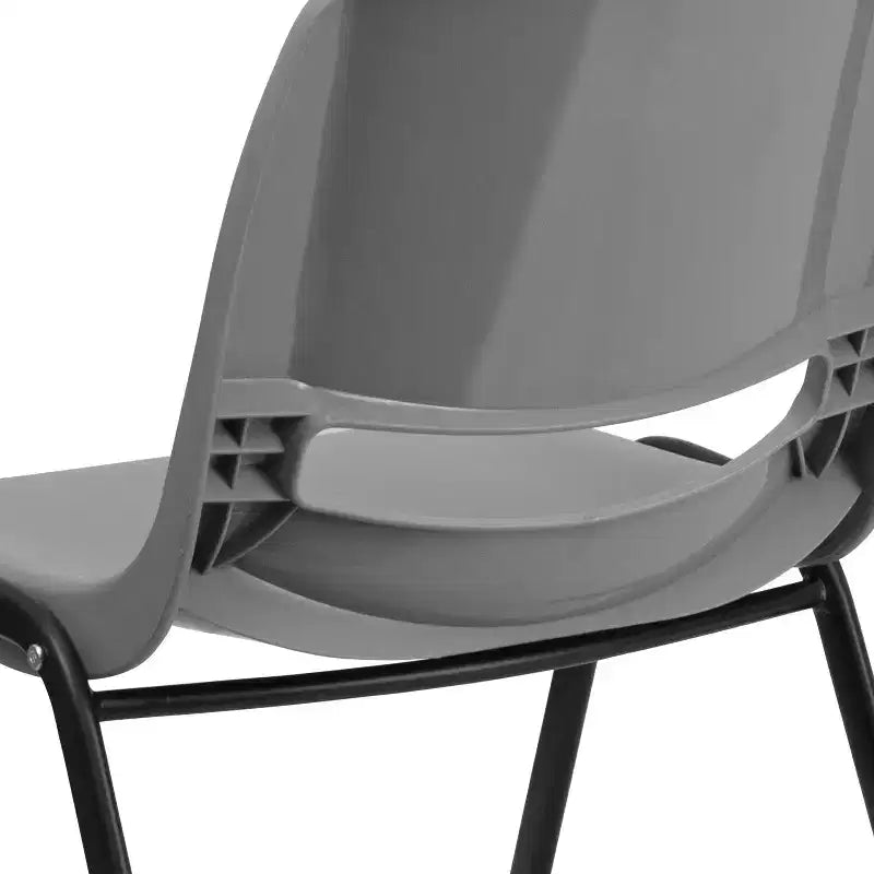 Chaise de salle de classe empilable ergonomique avec coque pour étudiant, chaise d'appoint de bureau