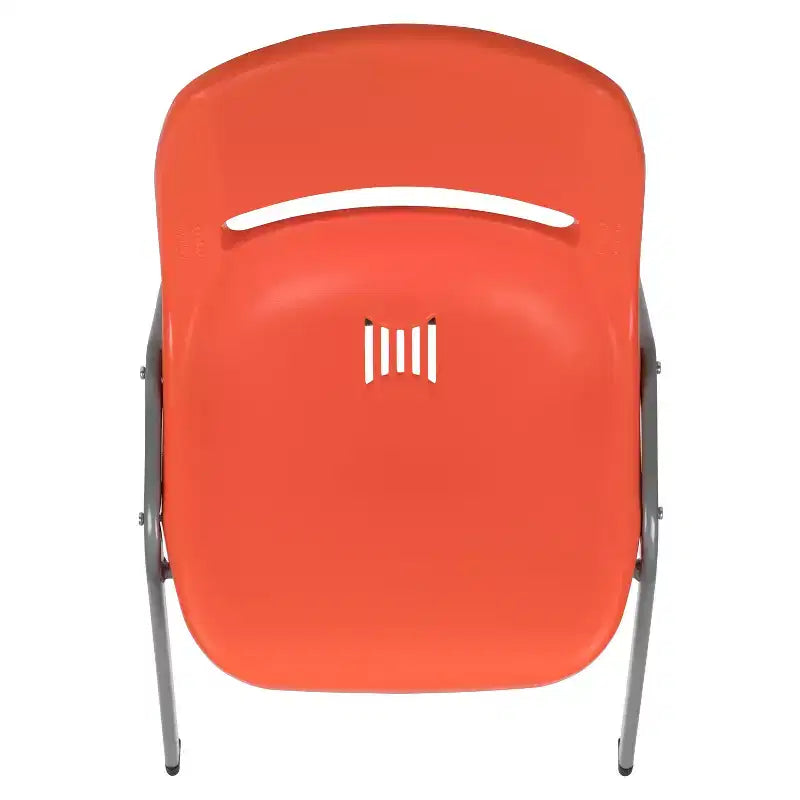 Chaise de salle de classe empilable ergonomique avec coque pour étudiant, chaise d'appoint de bureau
