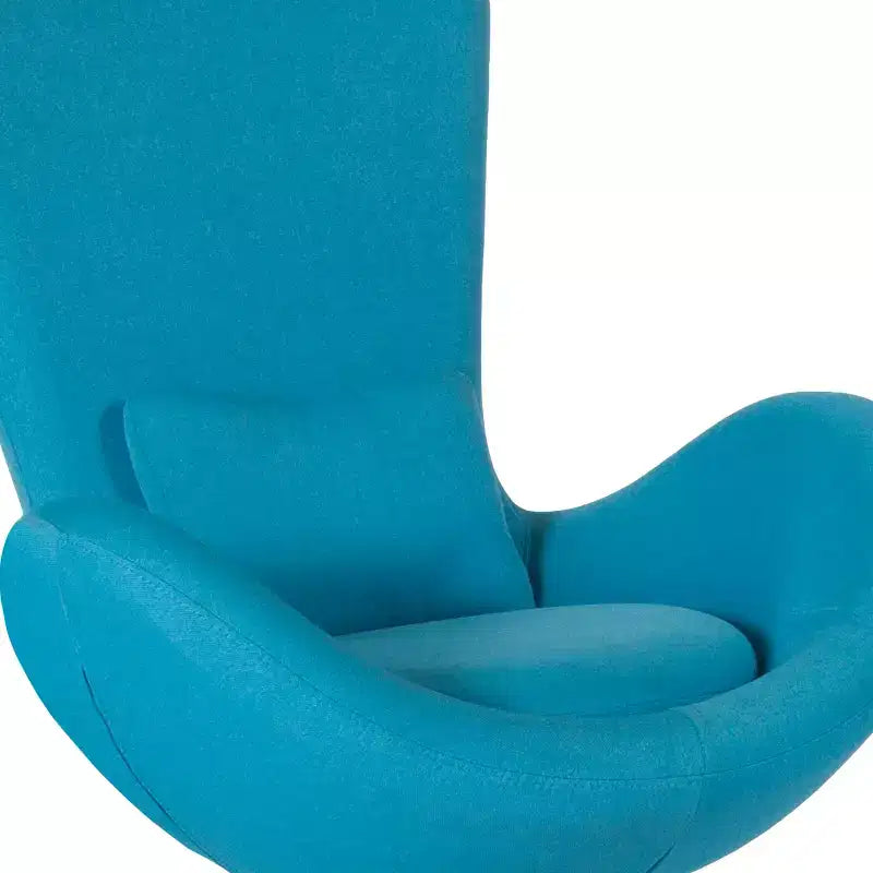 Fauteuil de réception pivotant avec coussin de dossier