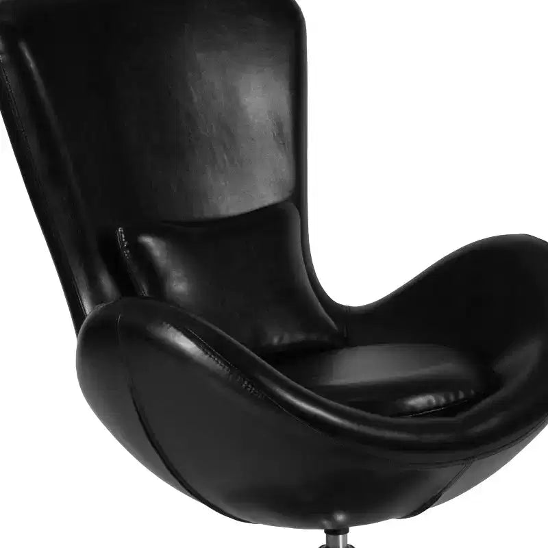 Fauteuil de réception pivotant avec coussin de dossier