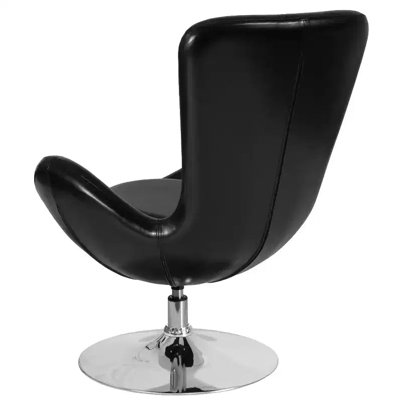 Fauteuil de réception pivotant avec coussin de dossier