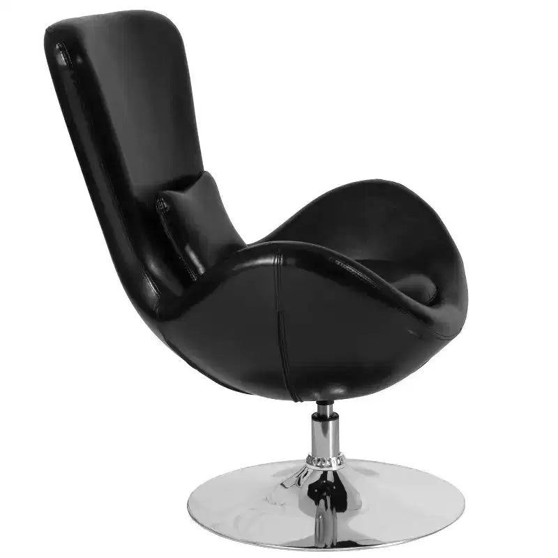 Fauteuil de réception pivotant avec coussin de dossier