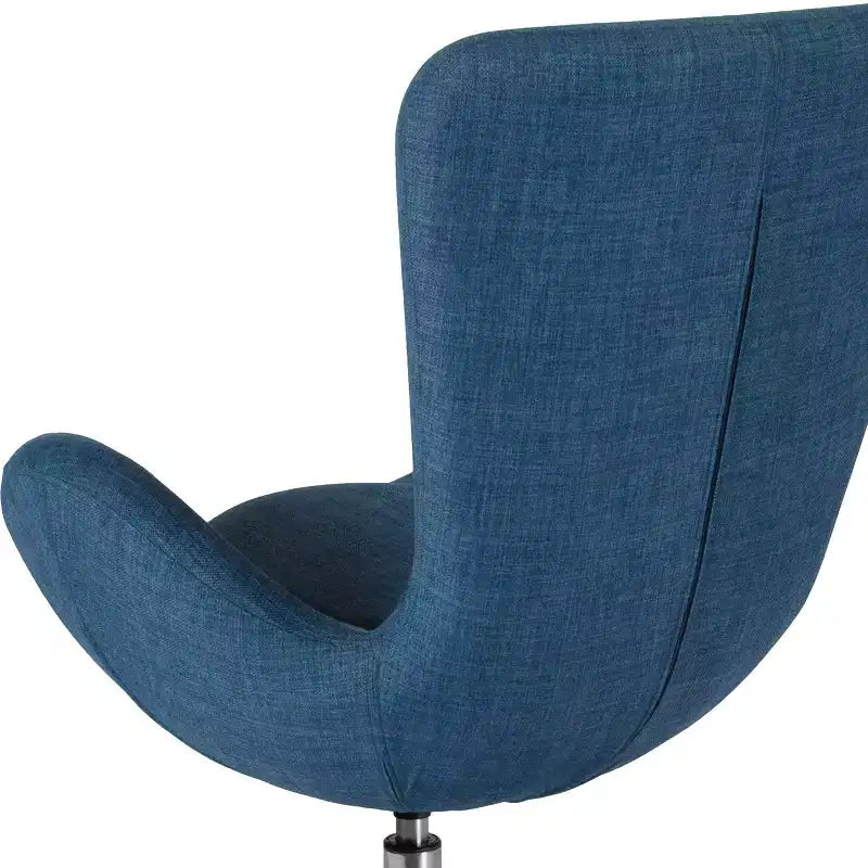 Fauteuil de réception pivotant avec coussin de dossier