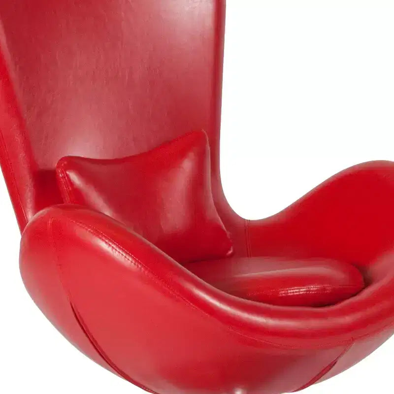 Fauteuil de réception pivotant avec coussin de dossier