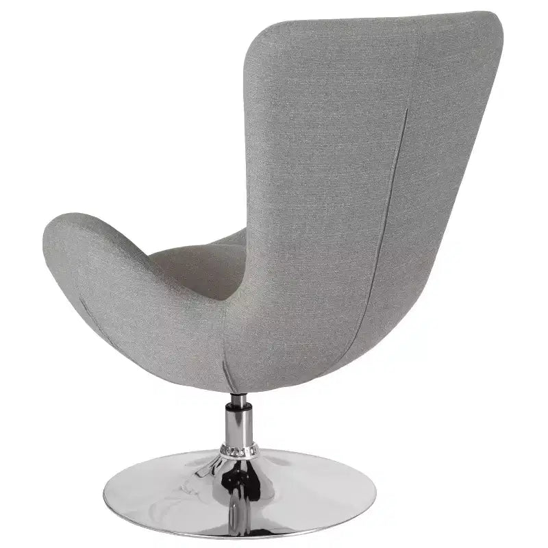 Fauteuil de réception pivotant avec coussin de dossier