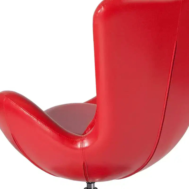 Fauteuil de réception pivotant avec coussin de dossier