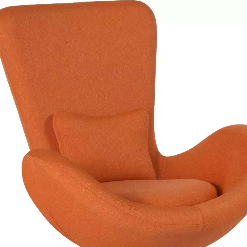 Fauteuil de réception pivotant avec coussin de dossier