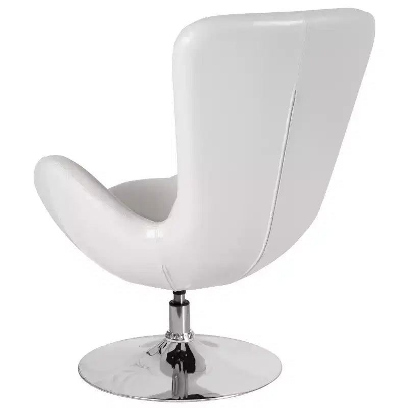 Fauteuil de réception pivotant avec coussin de dossier