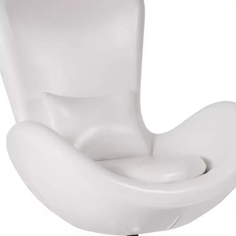 Fauteuil de réception pivotant avec coussin de dossier